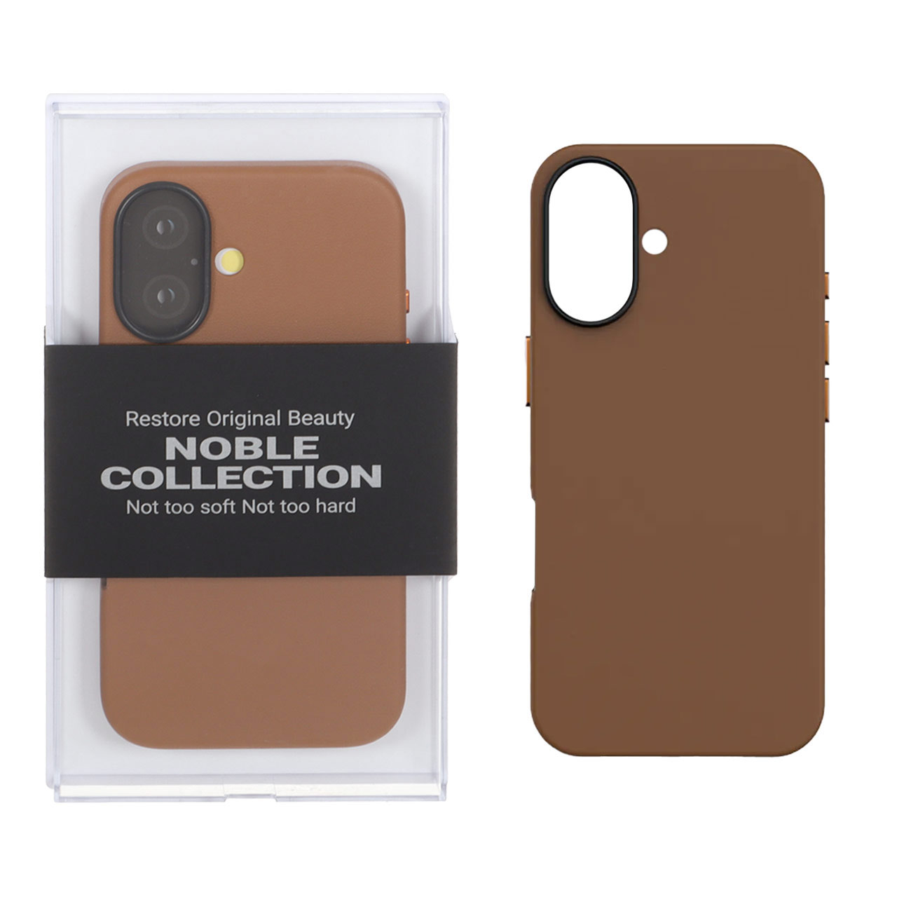 1516752 قاب Original Kdoo Noble مدل Apple iPhone 16 - قهوه ای (پک دار) - NTC - تصویر 1