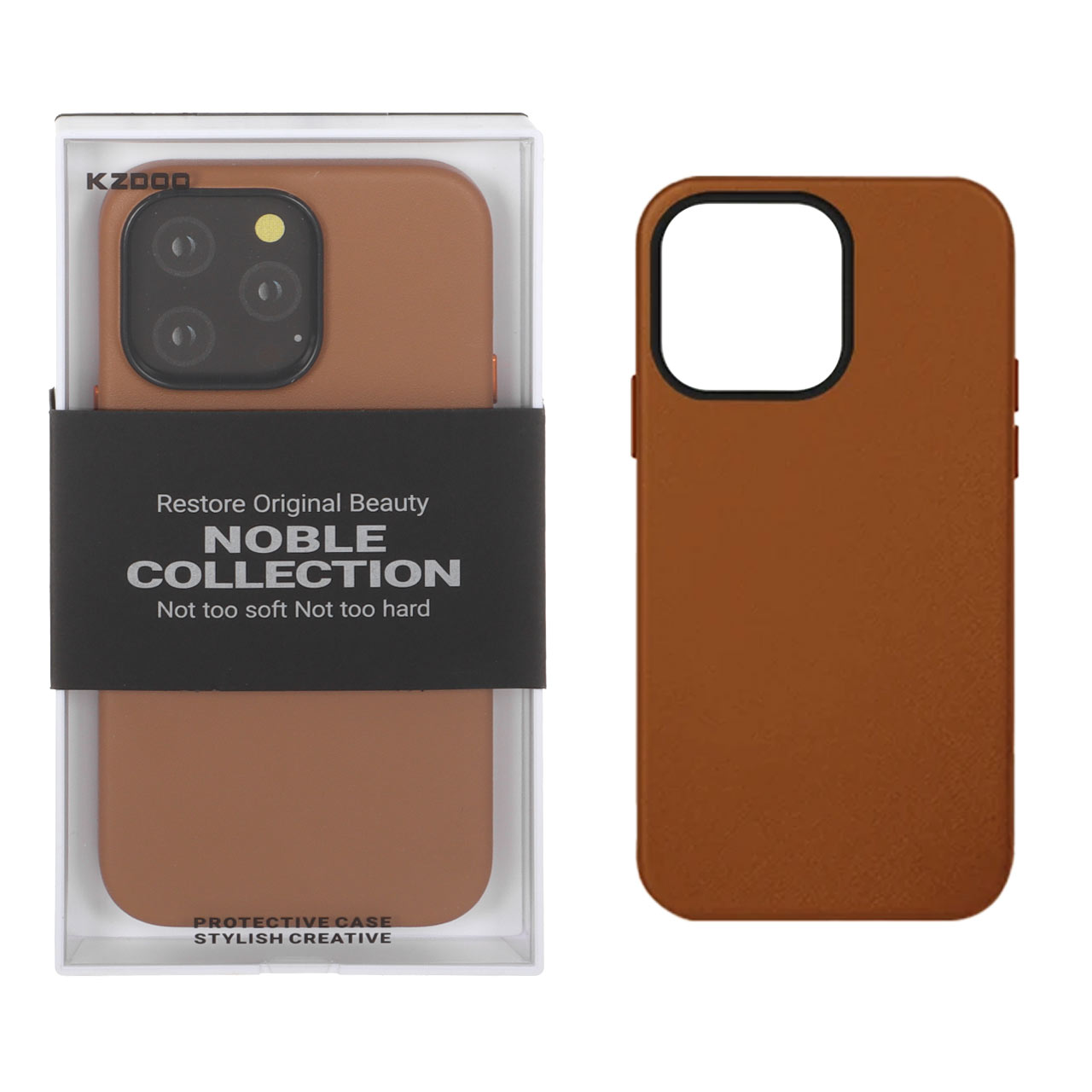 1516768 قاب Original Kdoo Noble مدل Apple iPhone 14 Pro Max - قهوه ای (پک دار) - NTC - تصویر 1