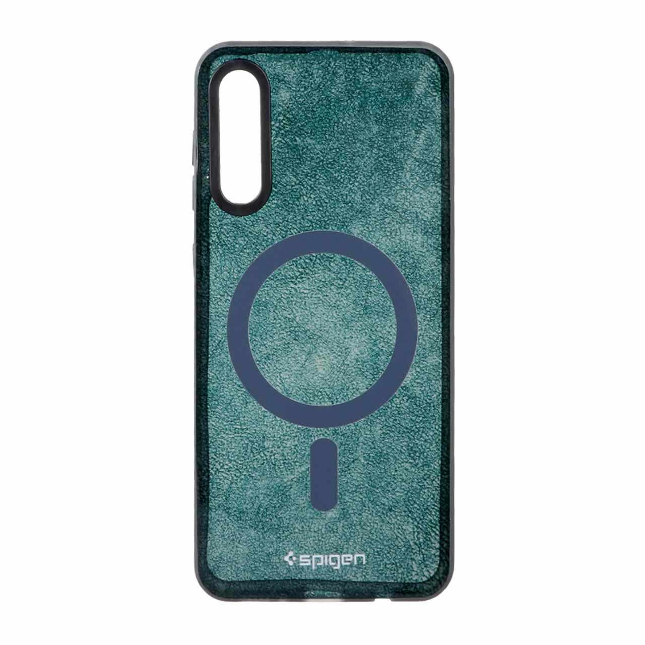 1517144 قاب Spigen طرح مگ سیف پشت سخت دور مات Samsung Galaxy A50 / A50s / A30s - مشکی - تصویر 1