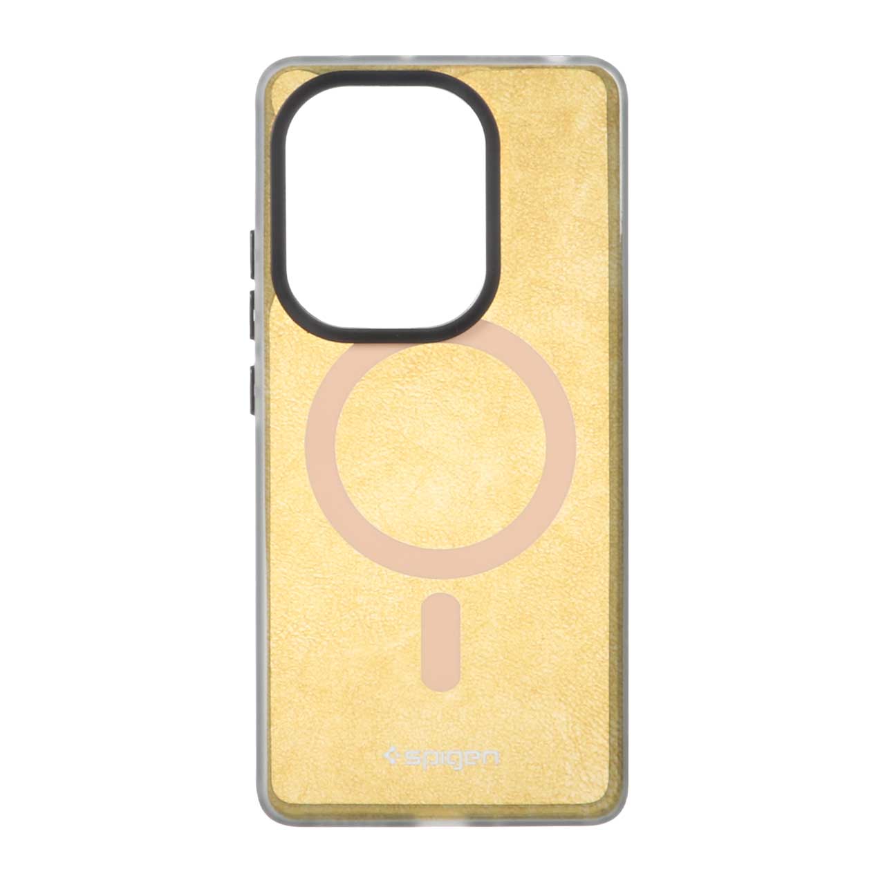 1517210 قاب Spigen طرح مگ سیف پشت سخت دور مات Xiaomi Redmi Note 14S / Note 13 Pro 4G / Poco M6 Pro 4G - قهوه ای - تصویر 1