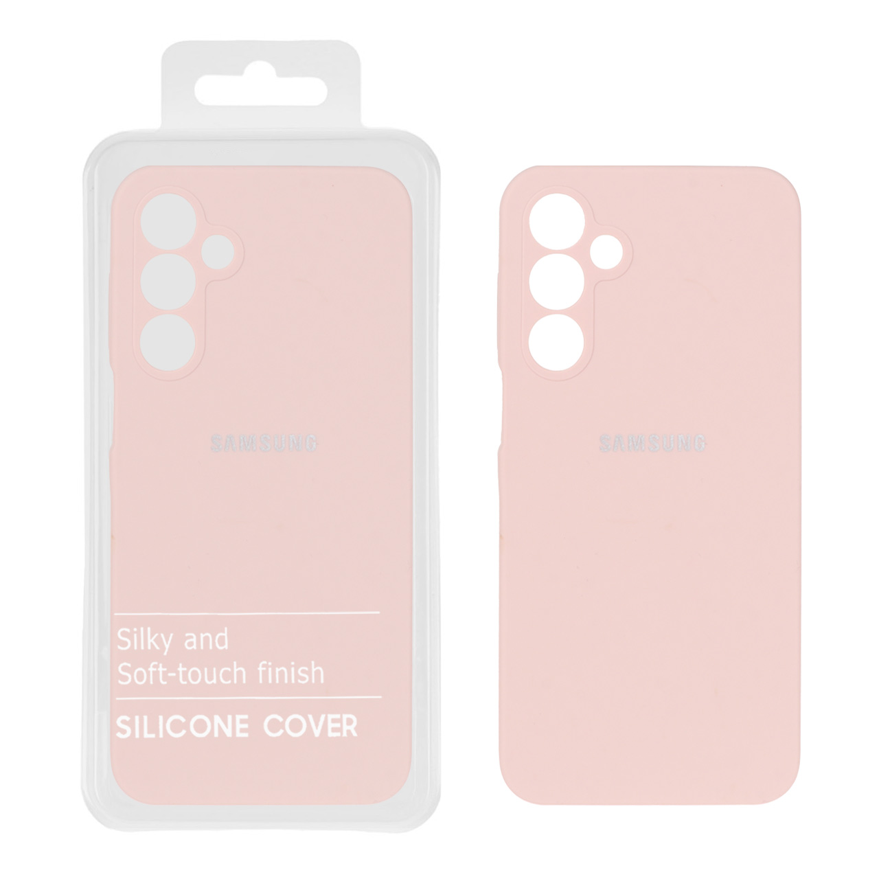 1521268 قاب سیلیکونی پاک کنی اورجینال درجه یک Samsung Galaxy A16 - کرم نارنجی (پک دار) - NTC - تصویر 1