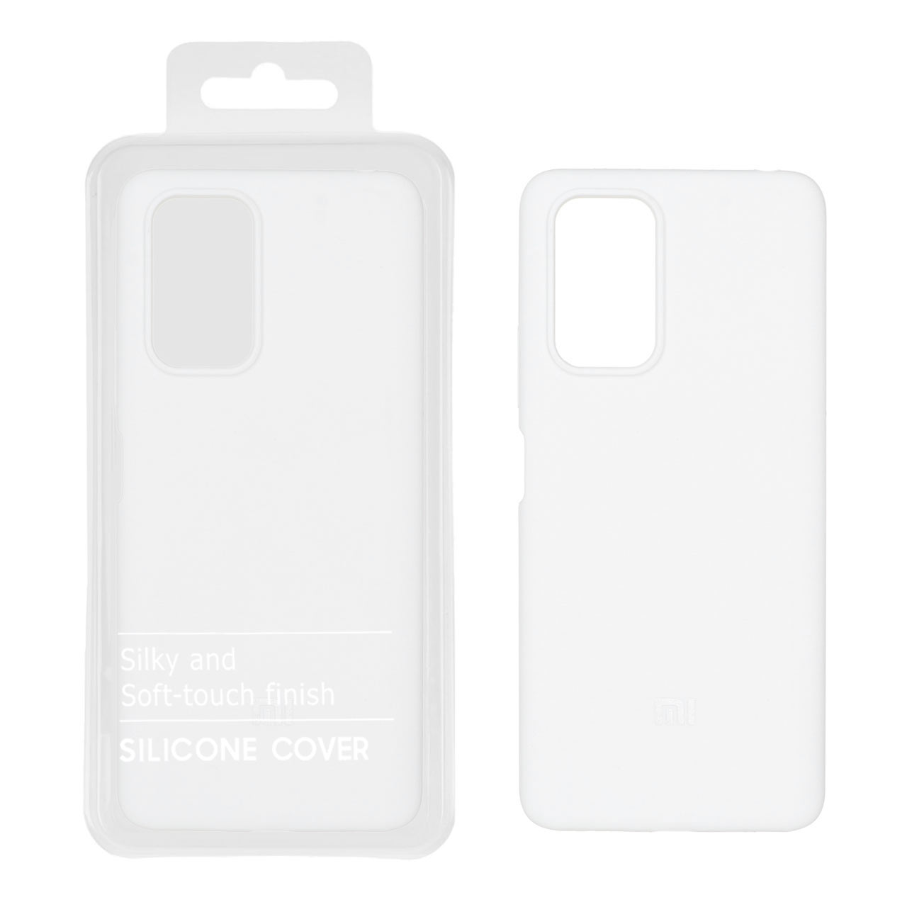 1521528 قاب سیلیکونی پاک کنی اورجینال درجه یک Xiaomi Redmi Note 10 Pro 4G / Redmi Note 10 Pro Max - سفید (پک دار) - NTC - تصویر 1