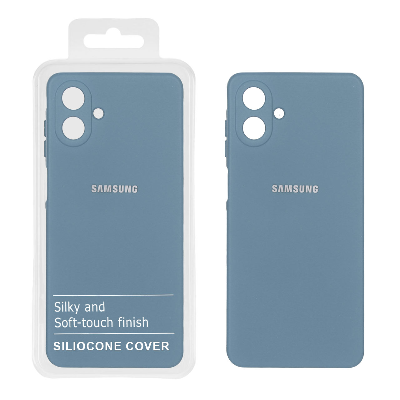 1526592 قاب نیو سیلیکون محافظ لنزدار Samsung Galaxy A07 - RFF - فیلی (پک دار) - تصویر 1
