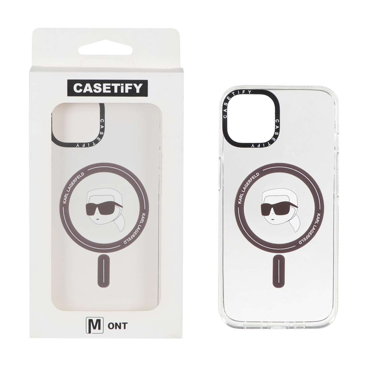 1527316 قاب Casetify شفاف Magsafe طرح دار Apple iPhone 13 / iPhone 14 - کد 83 - تصویر 1