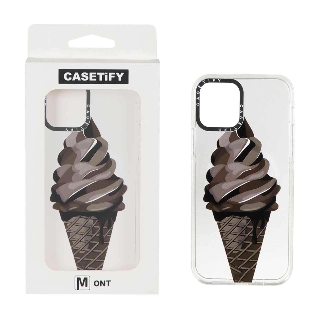 1527334 قاب Casetify شفاف Magsafe طرح دار Apple iPhone 12 Pro / iPhone 12 - کد 92 - تصویر 1