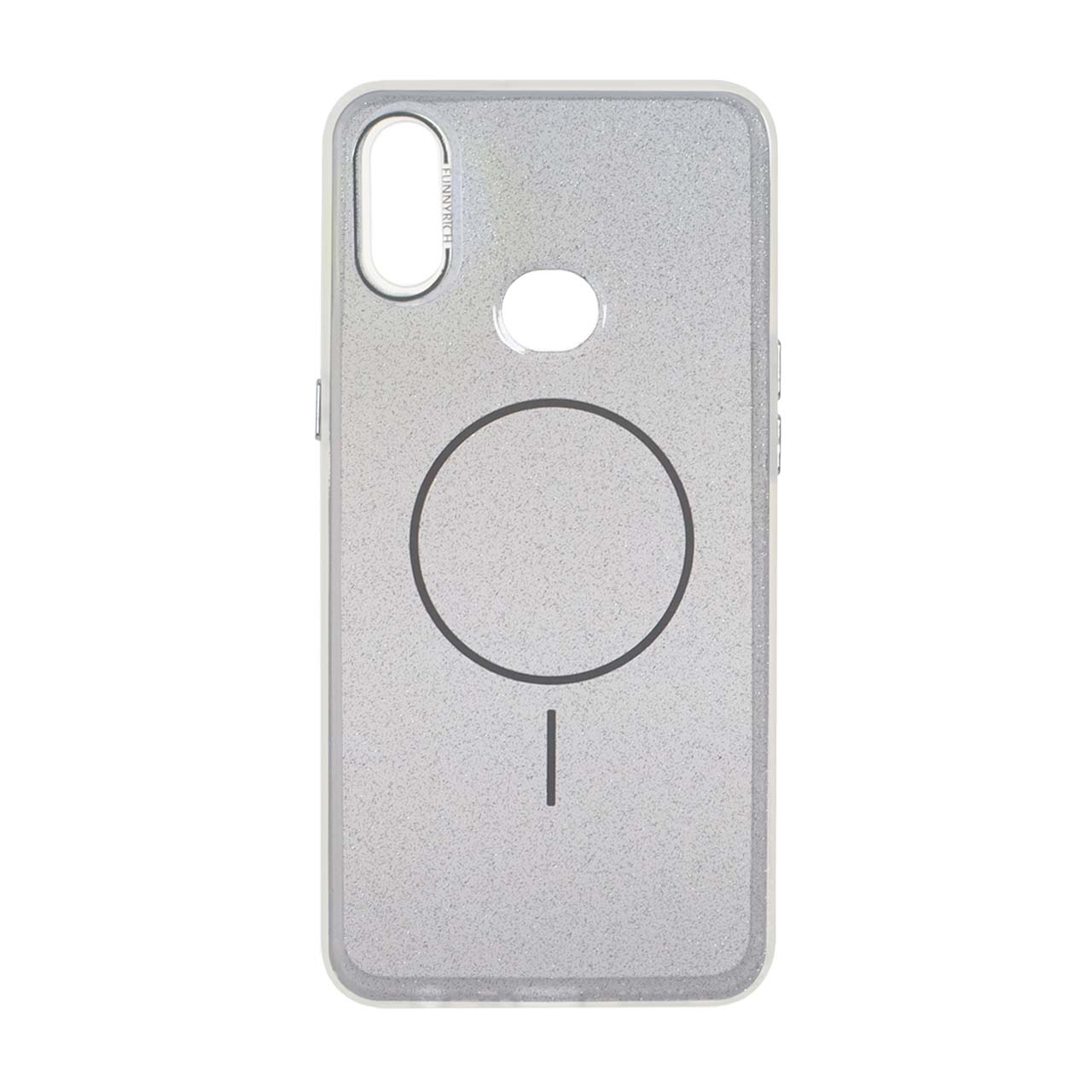 1527460 قاب اکلیلی Funnyrich طرح مگ سیف دور مات Samsung Galaxy A10s - خاکستری - تصویر 1