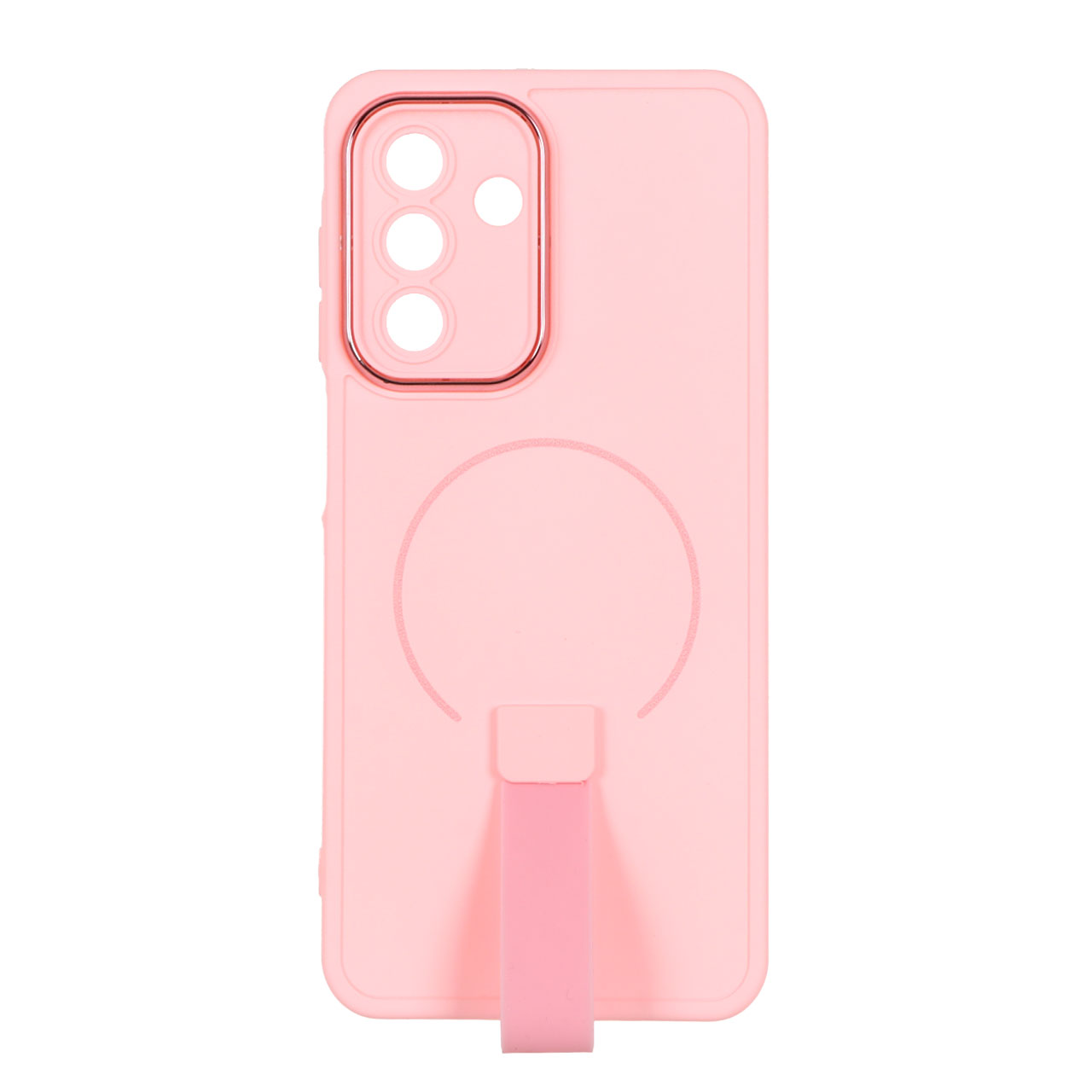 1527570 قاب فینگربند طرح مگ سیف لنز متال Samsung Galaxy A26 - صورتی - تصویر 1