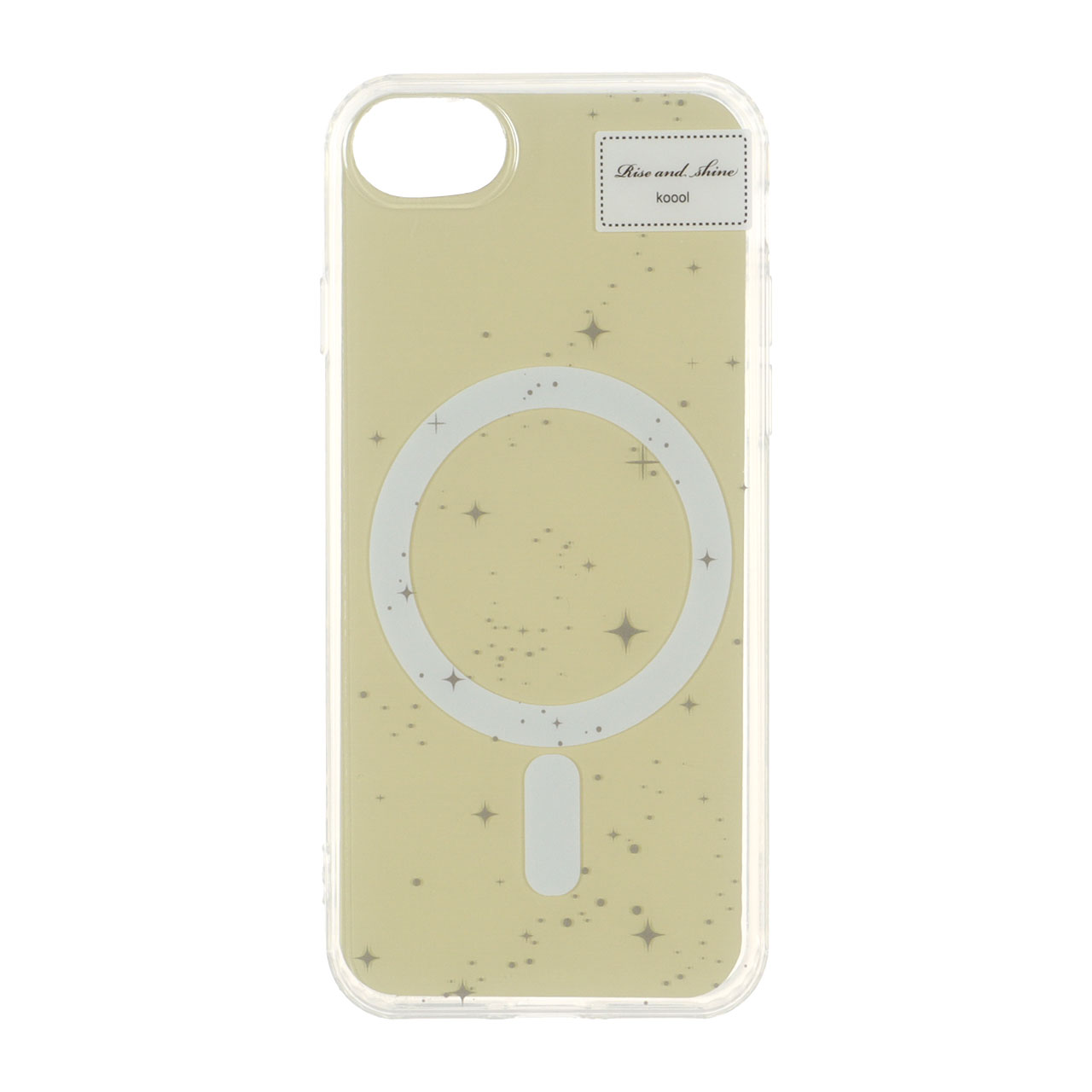 1528516 قاب پشت سخت دور ژله ای طرح مگ سیف Apple iPhone 7 / iPhone 8 / iPhone SE (2020 - کد 261 - تصویر 1