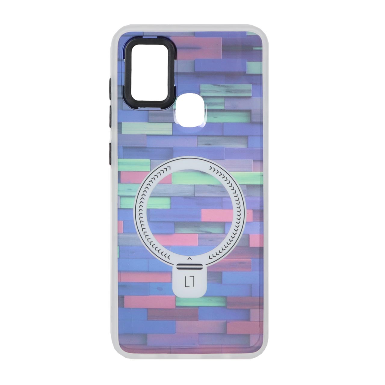 1529074 قاب Brick دور مات طرح مگ سیف Samsung Galaxy A21s - کد 2 - تصویر 1