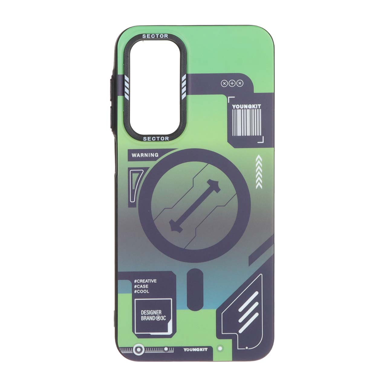 1529818 قاب Sector طرح مگ سیف Samsung Galaxy A16 - کد 6 - تصویر 1