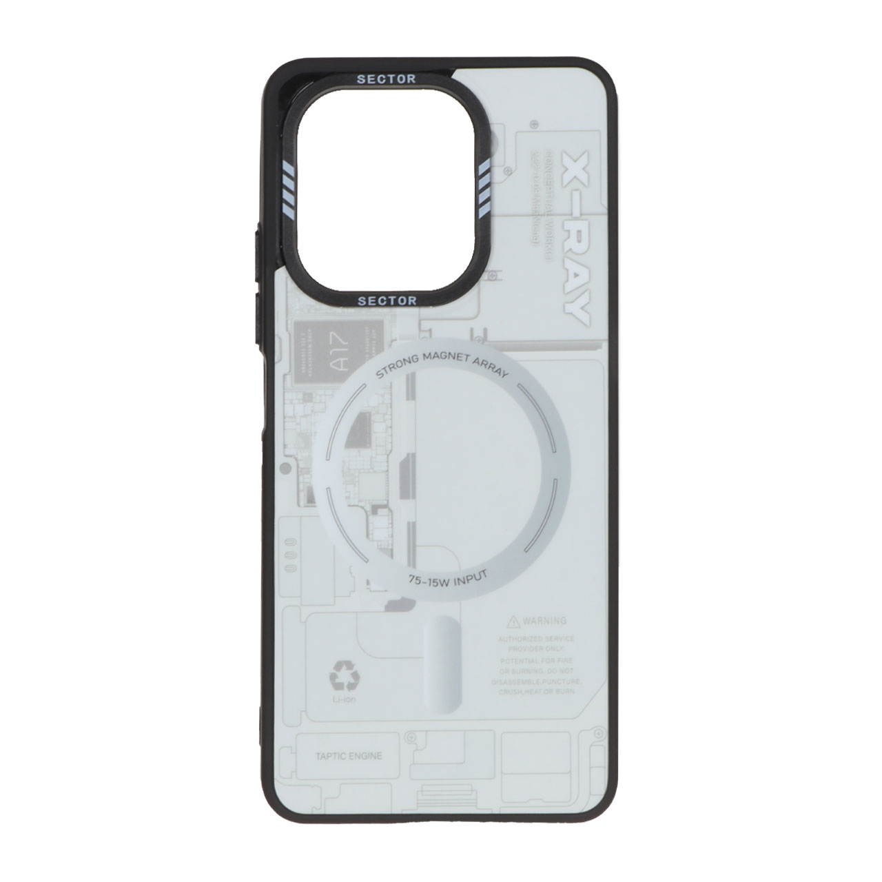 1529896 قاب Sector طرح مگ سیف Xiaomi Redmi Note 13 4G - کد 45 - تصویر 1