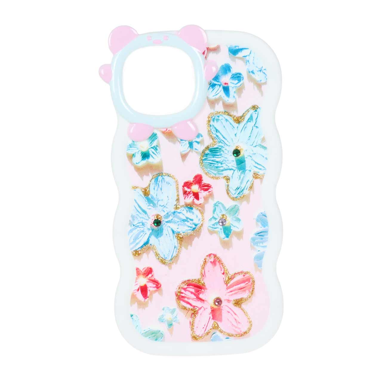 1530010 قاب کنگره ای اکلیلی محافظ لنز عروسکی Apple iPhone 13 / iPhone 14 - طرح 6 - تصویر 1