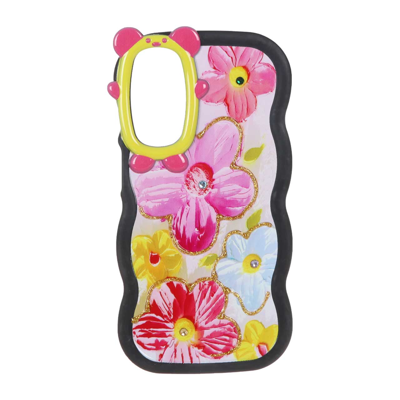 1530016 قاب کنگره ای اکلیلی محافظ لنز عروسکی Samsung Galaxy A15 - طرح 9 - تصویر 1