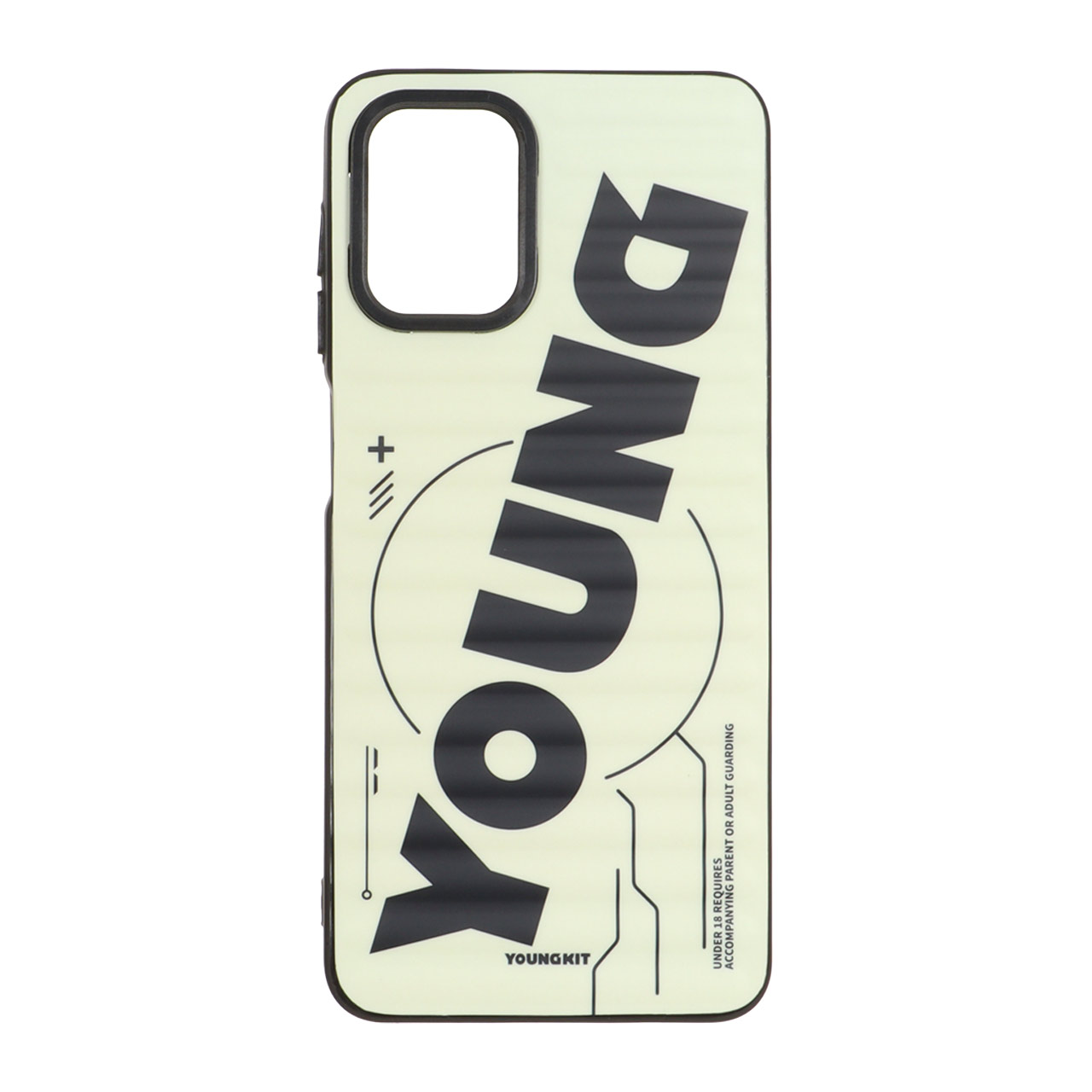 1530930 قاب Youngkit مورب Samsung Galaxy A12 / M12 / F12 - لیمویی - تصویر 1