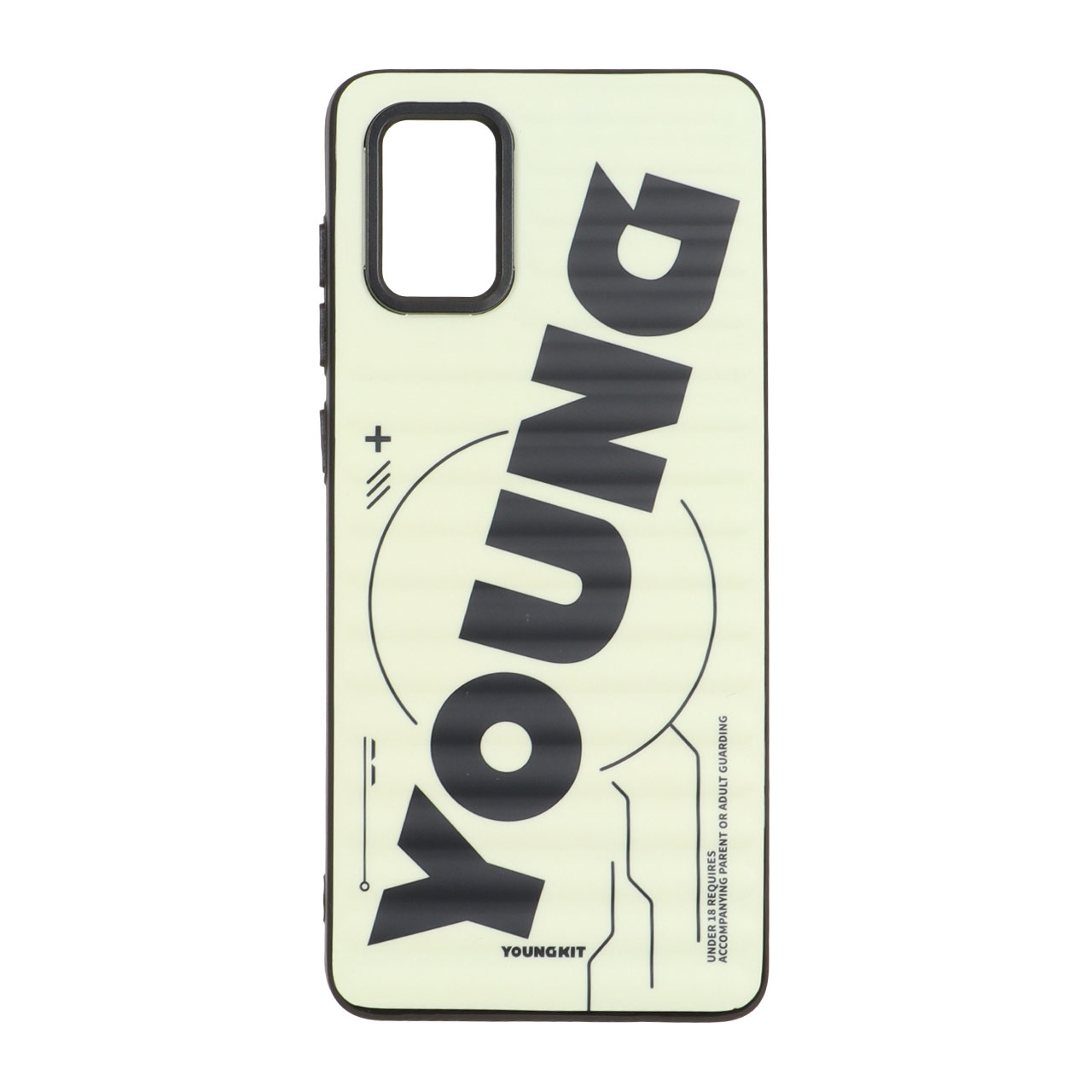 1531030 قاب Youngkit مورب Samsung Galaxy A71 - لیمویی - تصویر 1