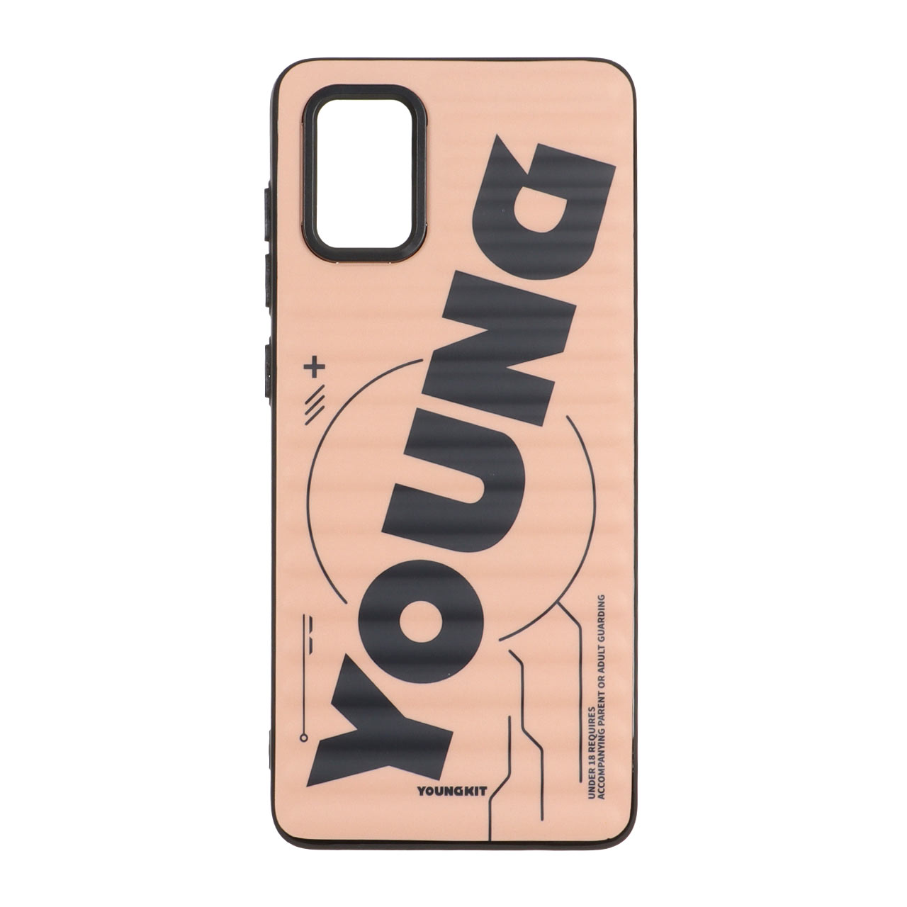 1531040 قاب Youngkit مورب Samsung Galaxy A71 - کرم نارنجی - تصویر 1