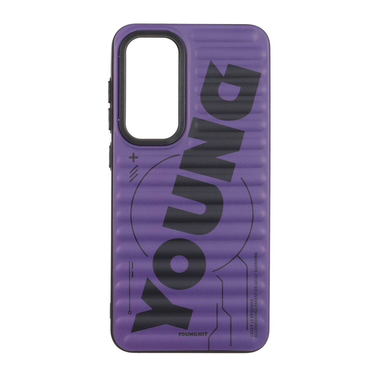 1531056 قاب Youngkit مورب Samsung Galaxy S24 FE - ارغوانی - تصویر 1