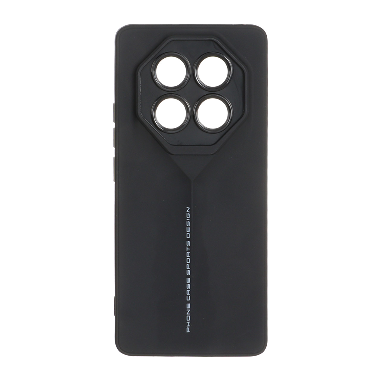 1532958 قاب Sports Design محافظ لنزدار Xiaomi Redmi Note 14 Pro 4G - مشکی - تصویر 1