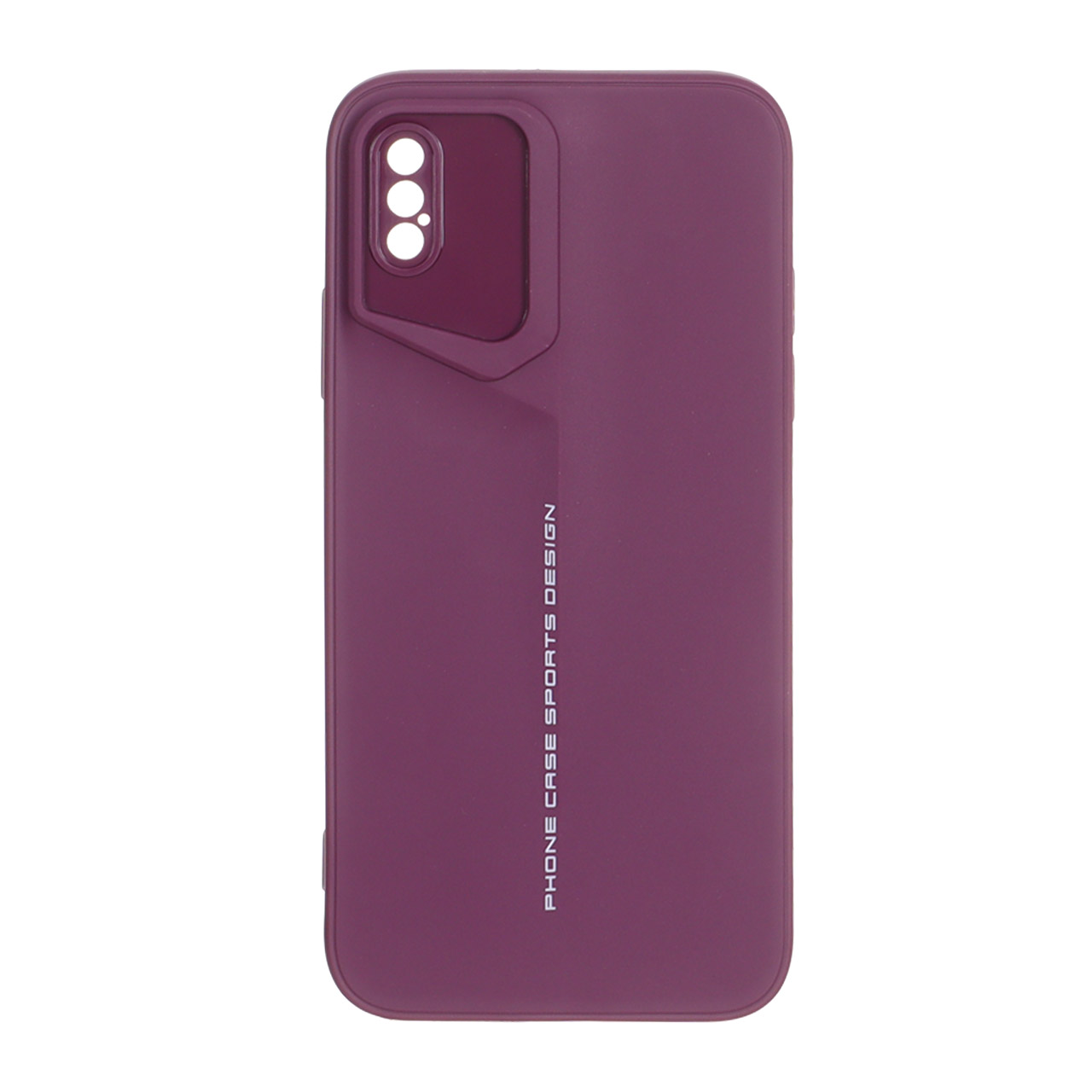 1533176 قاب Sports Design محافظ لنزدار Apple iPhone X / iPhone XS - بنفش - تصویر 1