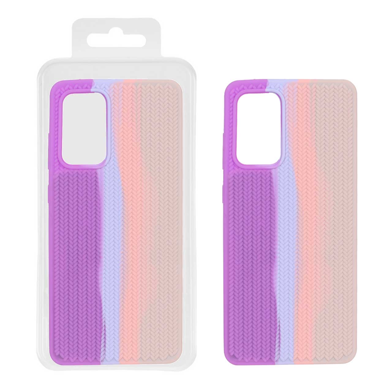 1533762 قاب سیلیکونی پاک کنی طرح بافت Samsung Galaxy A72 - کد 443 (پک دار) - تصویر 1