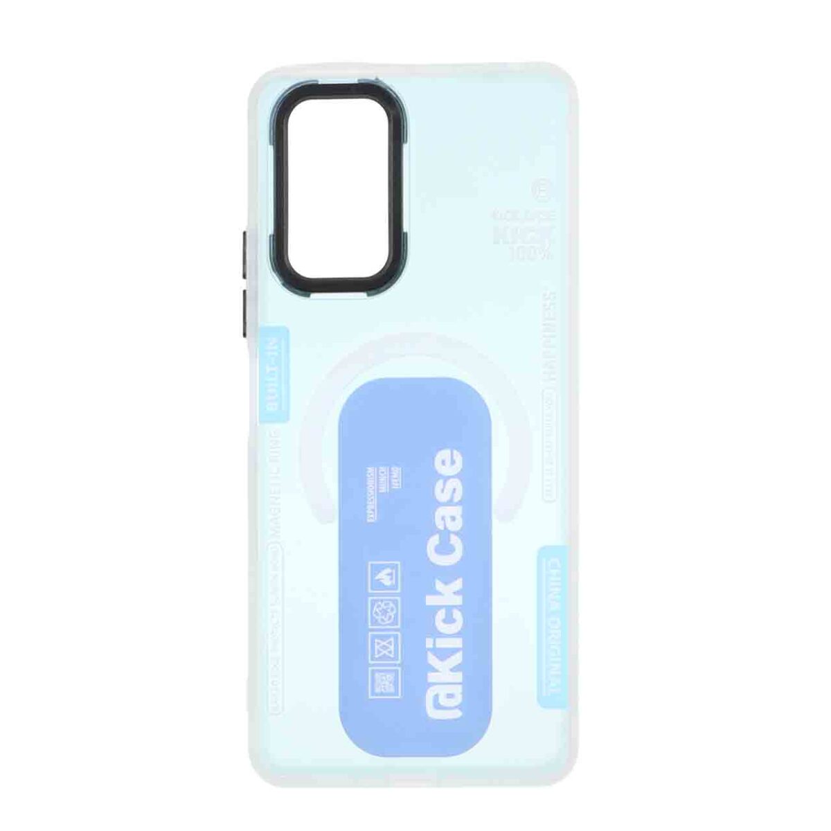 قاب Kick Case مات بلک لنز Xiaomi Redmi Note 10 Pro 4G / Redmi Note 10 Pro Max - آبی - تصویر 1