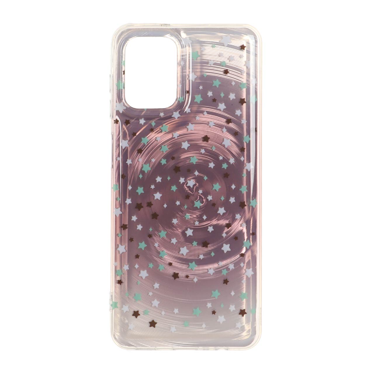 1534084 قاب Vortex ستاره ای Samsung Galaxy A12 / M12 / F12 - رزگلد - تصویر 1