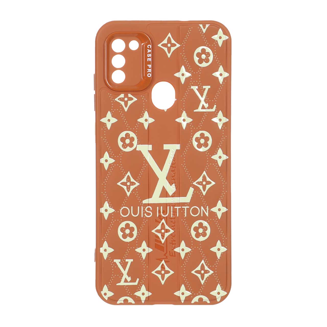 1534260 قاب Case Pro پافر لوزی LV مدل Samsung Galaxy A11 / M11 - قهوه ای - تصویر 1