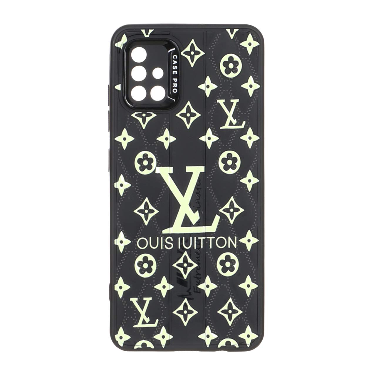 1534278 قاب Case Pro پافر لوزی LV مدل Samsung Galaxy A51 / M40s - مشکی - تصویر 1