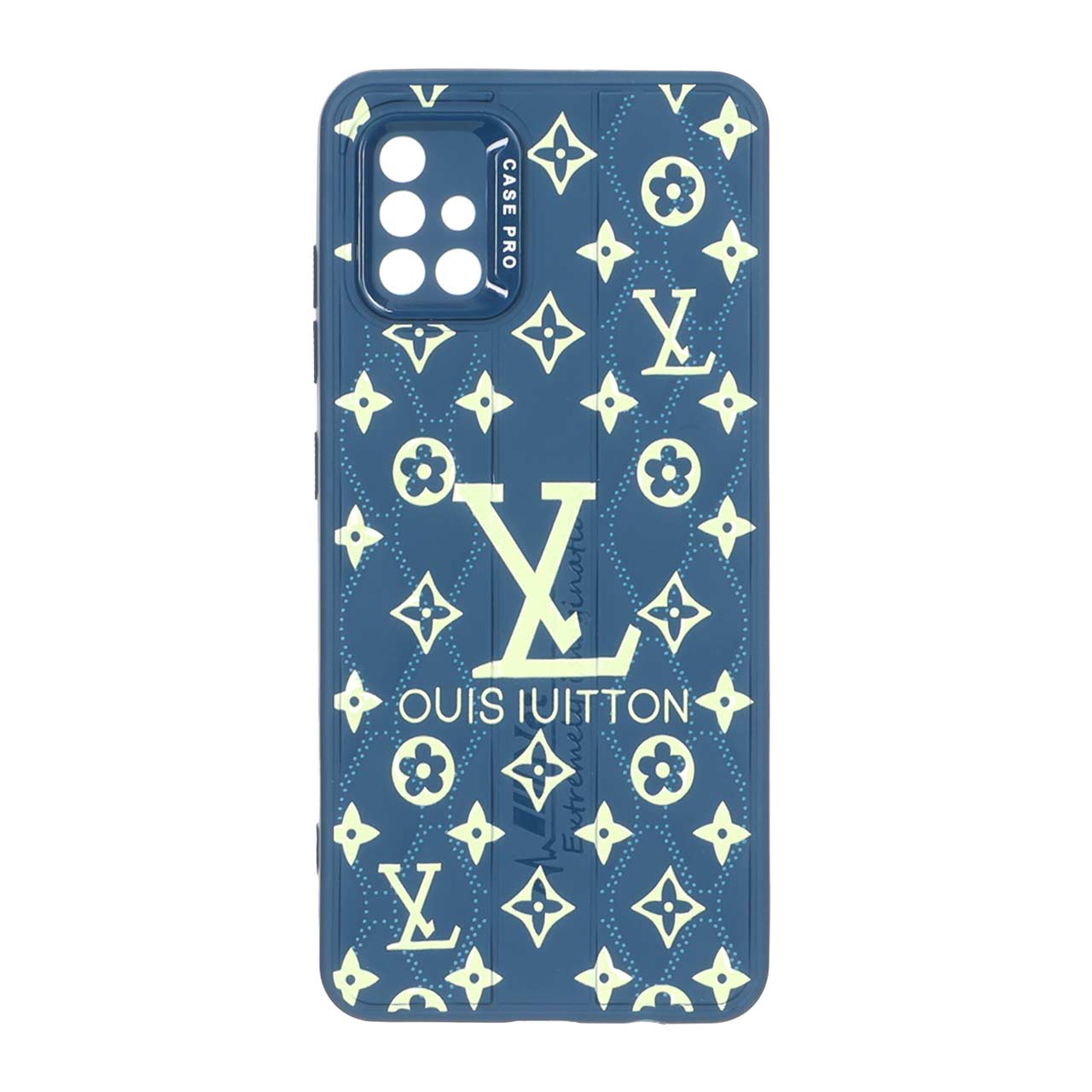 1534280 قاب Case Pro پافر لوزی LV مدل Samsung Galaxy A51 / M40s - سرمه ای - تصویر 1