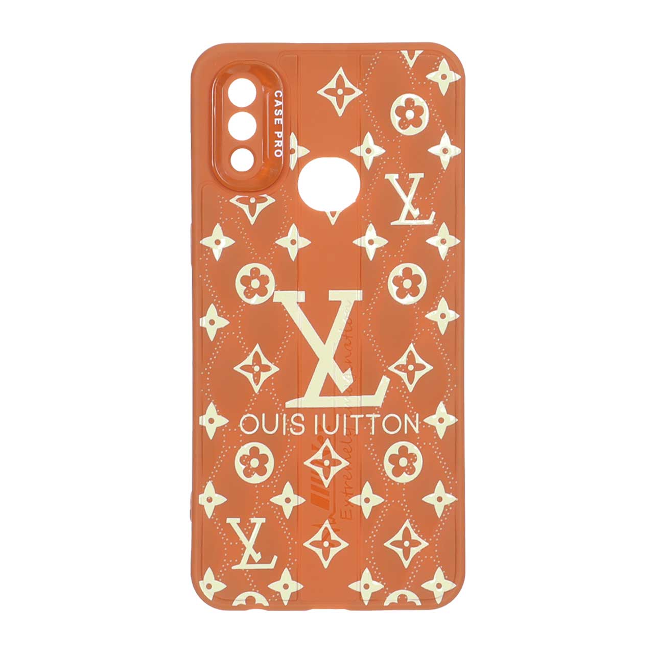 1534324 قاب Case Pro پافر لوزی LV مدل Samsung Galaxy A10s - قهوه ای - تصویر 1