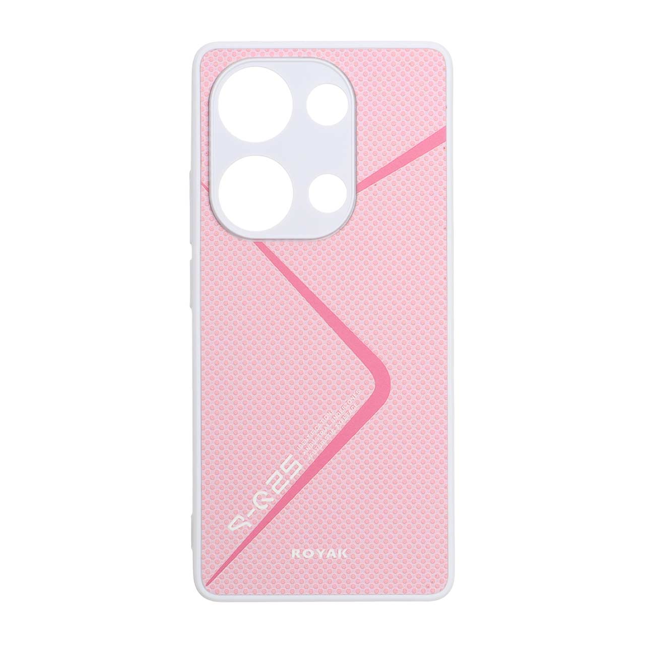 1534562 قاب Royak سوزنی Xiaomi Redmi Note 14S / Note 13 Pro 4G / Poco M6 Pro 4G - صورتی - تصویر 1