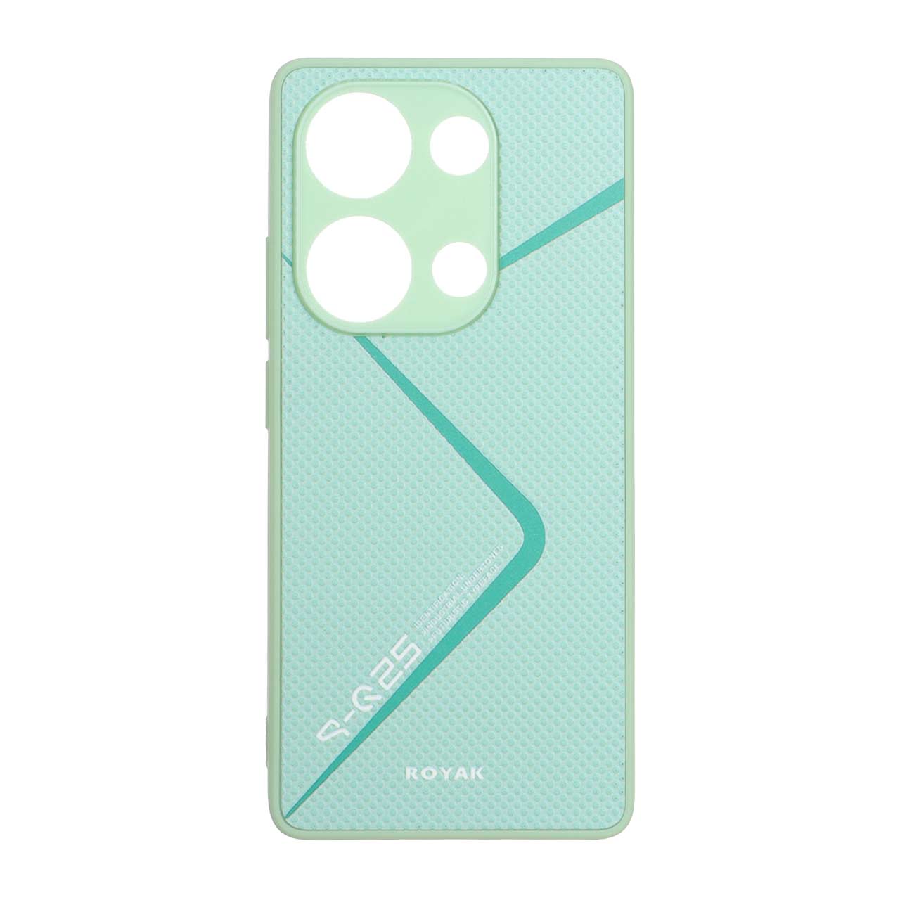 1534566 قاب Royak سوزنی Xiaomi Redmi Note 14S / Note 13 Pro 4G / Poco M6 Pro 4G - سبز - تصویر 1