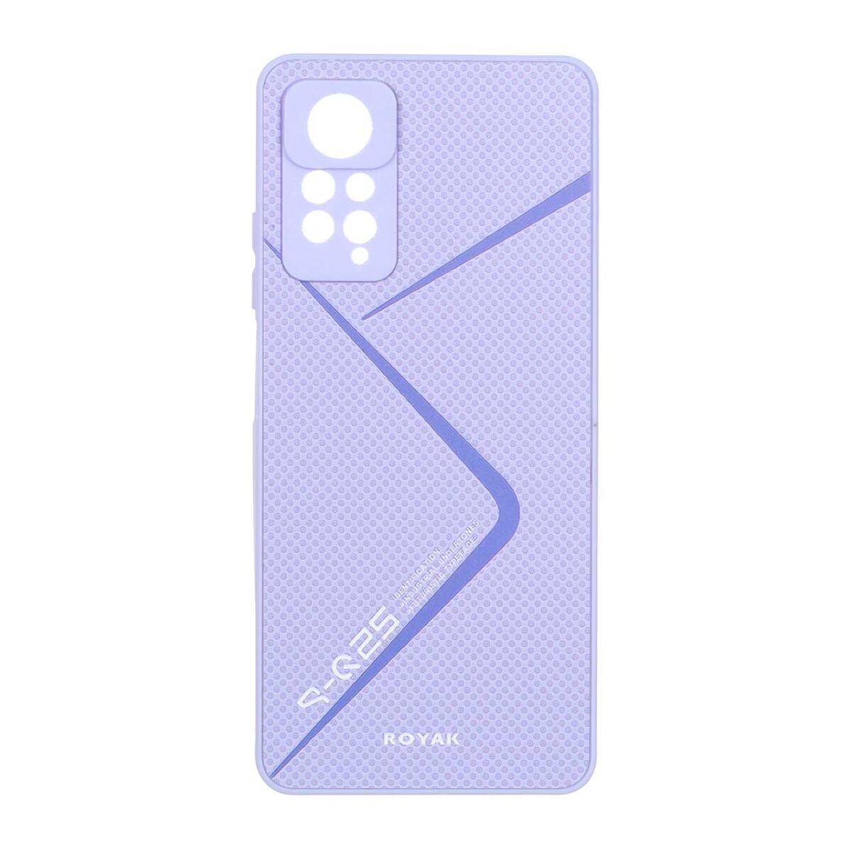 قاب Royak سوزنی Xiaomi Redmi Note 12 Pro 4G / Redmi Note 11 Pro - یاسی - تصویر 1
