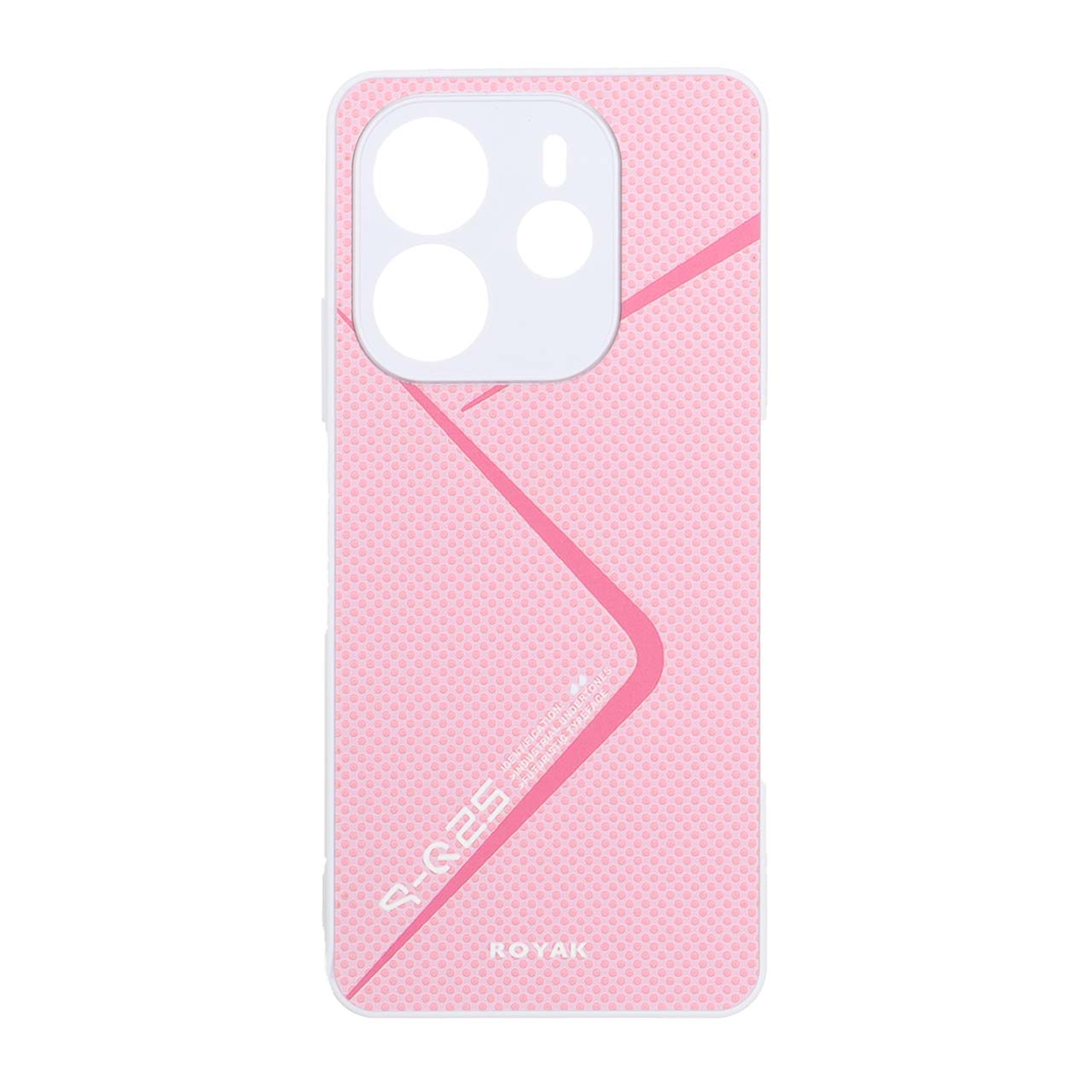 1534702 قاب Royak سوزنی Xiaomi Redmi Note 14 4G - صورتی - تصویر 1