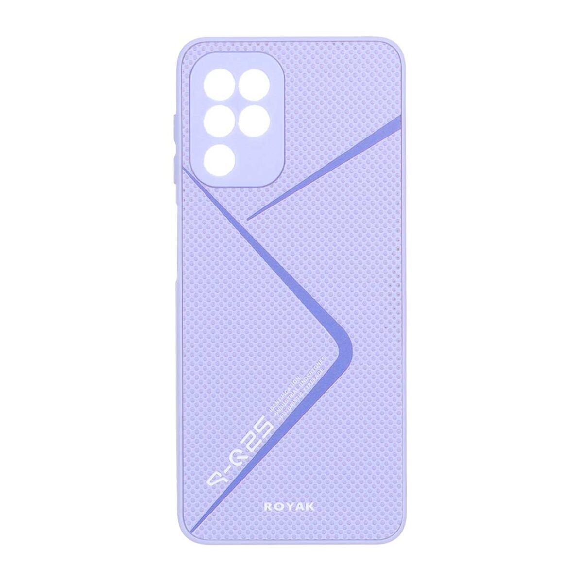 قاب Royak سوزنی Samsung Galaxy A22 4G / M32 4G / F22 - یاسی - تصویر 1