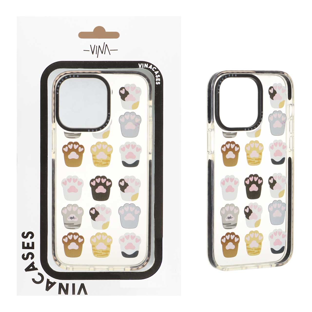 1534964 قاب اورجینال Vina شفاف طرح دار Apple iPhone 14 Pro Max - کد 402 (پک دار) - تصویر 1