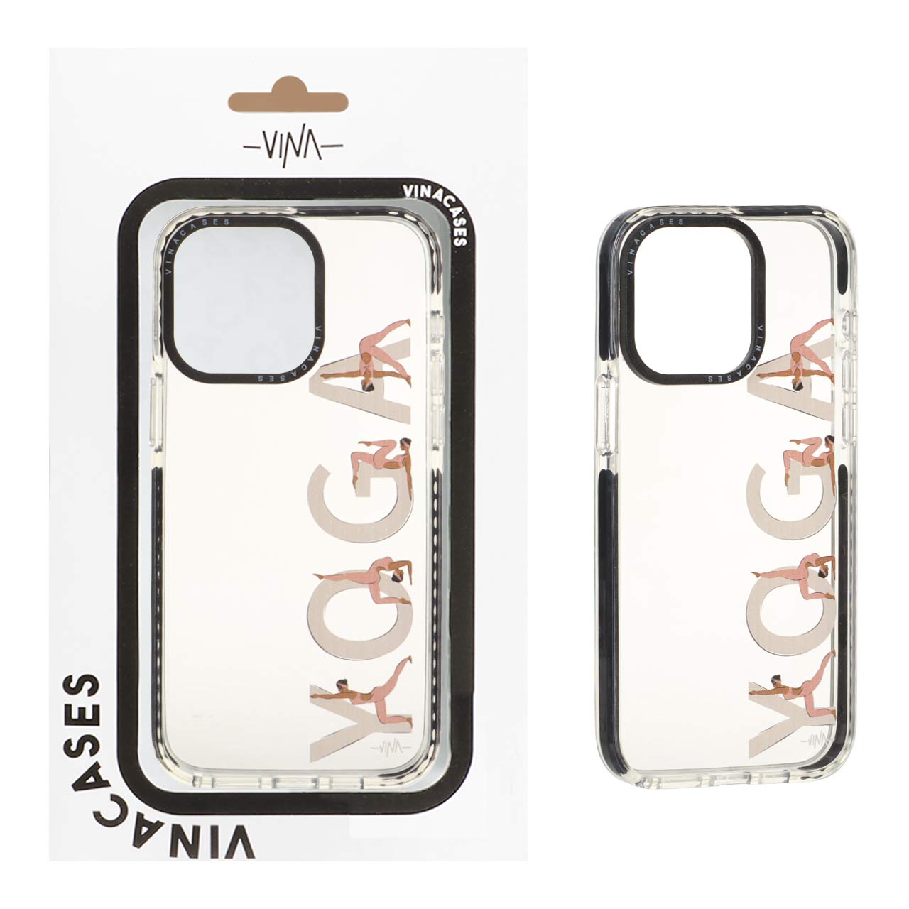 1534980 قاب اورجینال Vina شفاف طرح دار Apple iPhone 15 Pro Max - کد 410 (پک دار) - تصویر 1