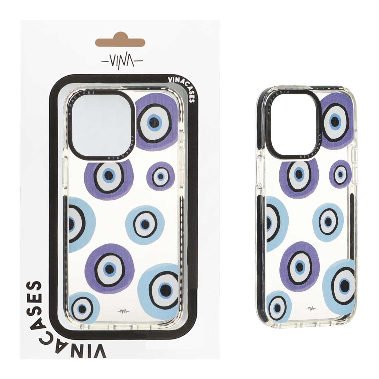 1534984 قاب اورجینال Vina شفاف طرح دار Apple iPhone 15 Pro Max - کد 412 (پک دار) - تصویر 1