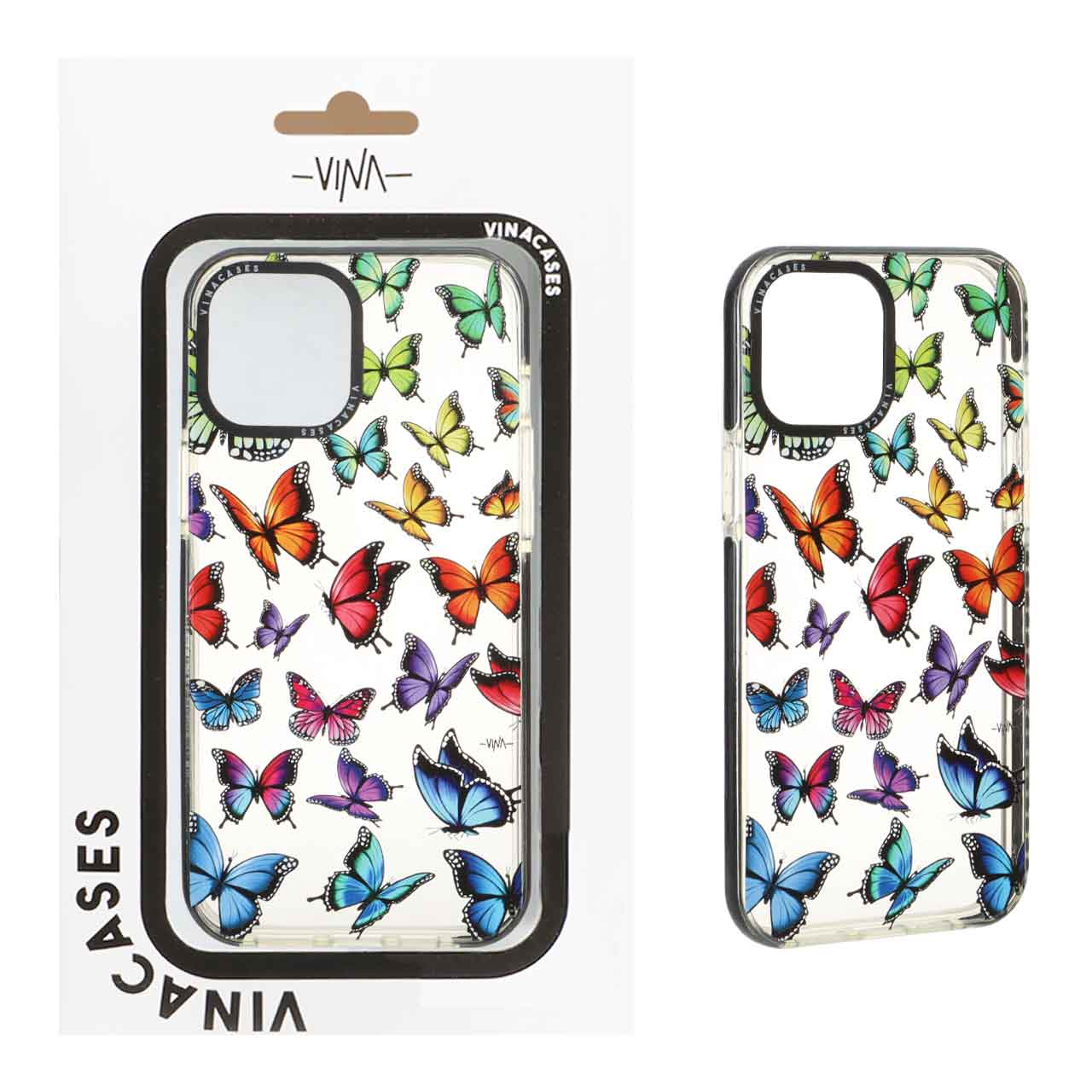 1534988 قاب اورجینال Vina شفاف طرح دار Apple iPhone 12 Pro Max - کد 414 (پک دار) - تصویر 1