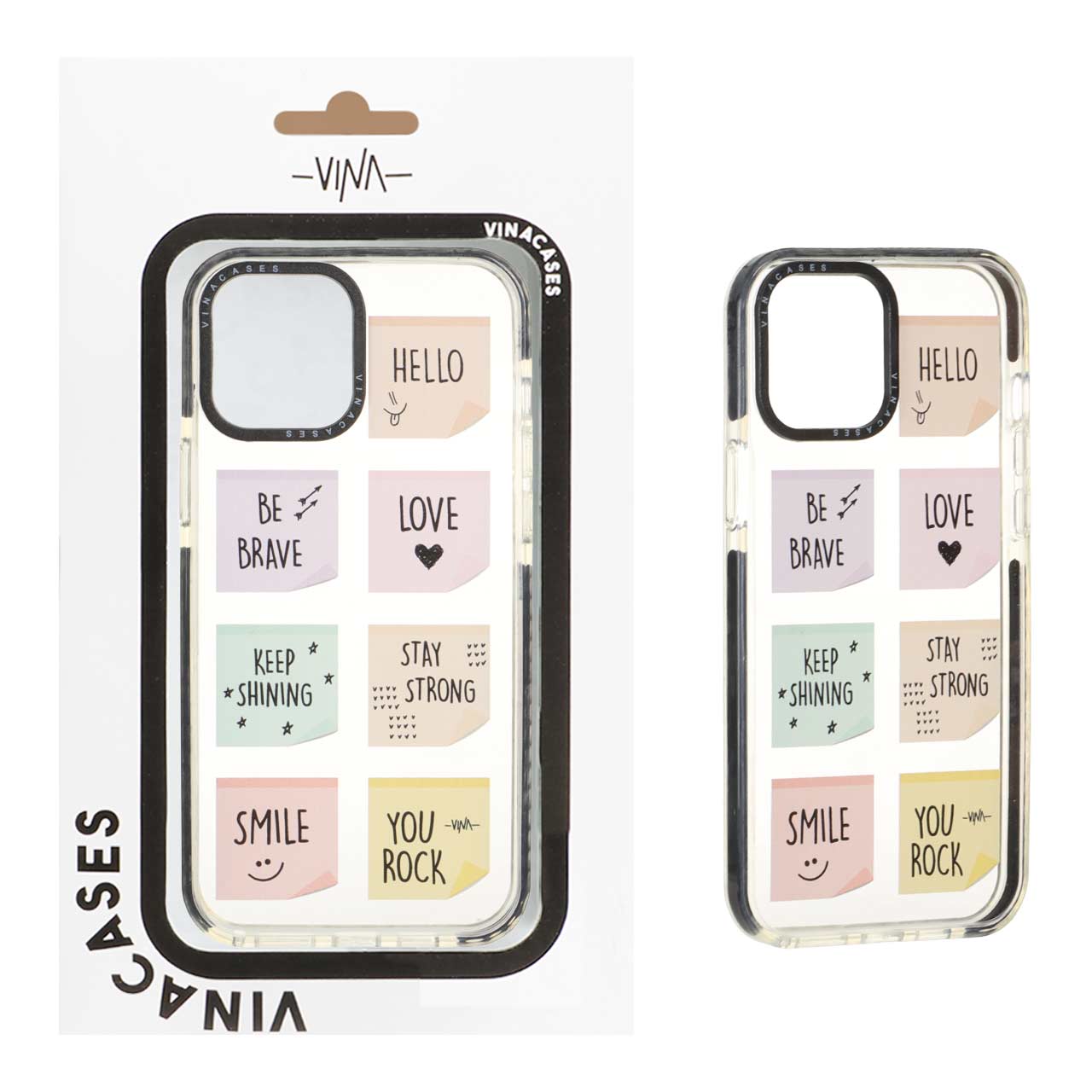 1535004 قاب اورجینال Vina شفاف طرح دار Apple iPhone 12 Pro Max - کد 422 (پک دار) - تصویر 1