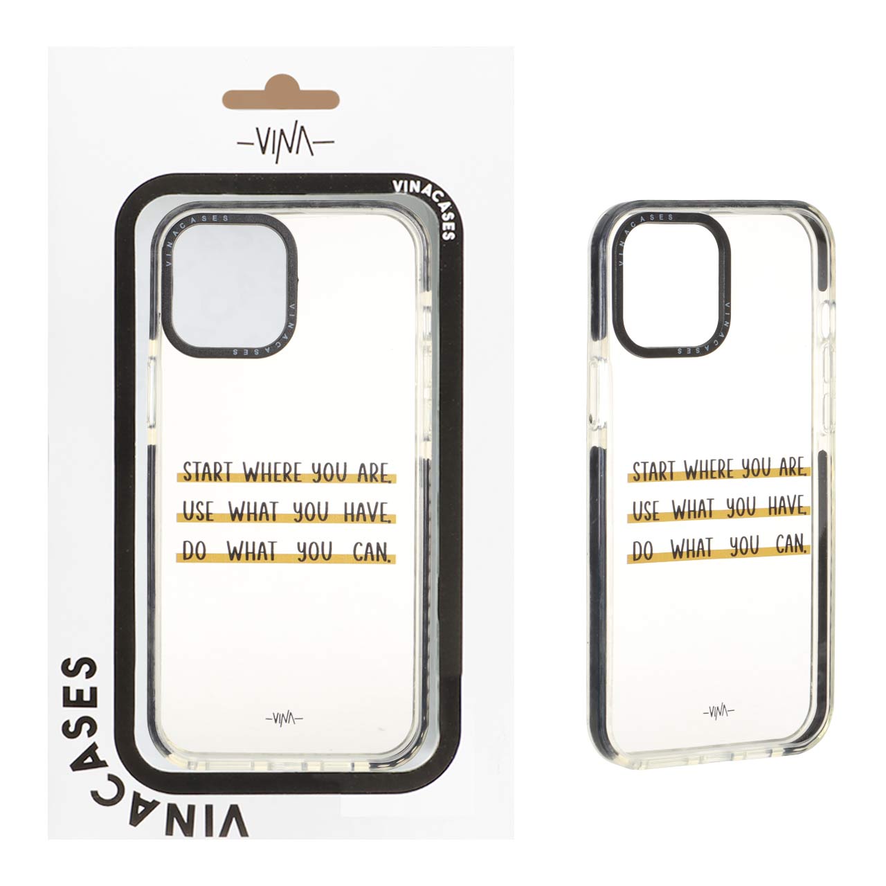 1535006 قاب اورجینال Vina شفاف طرح دار Apple iPhone 12 Pro Max - کد 423 (پک دار) - تصویر 1