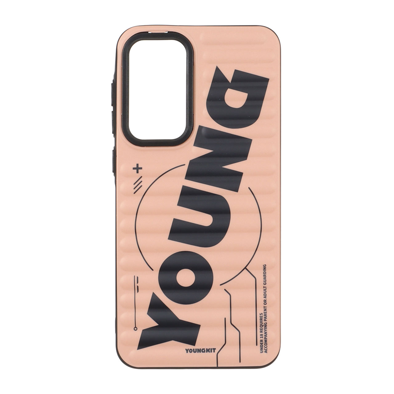 1535072 قاب Youngkit مورب Samsung Galaxy A56 / A36 - کرم نارنجی - تصویر 1