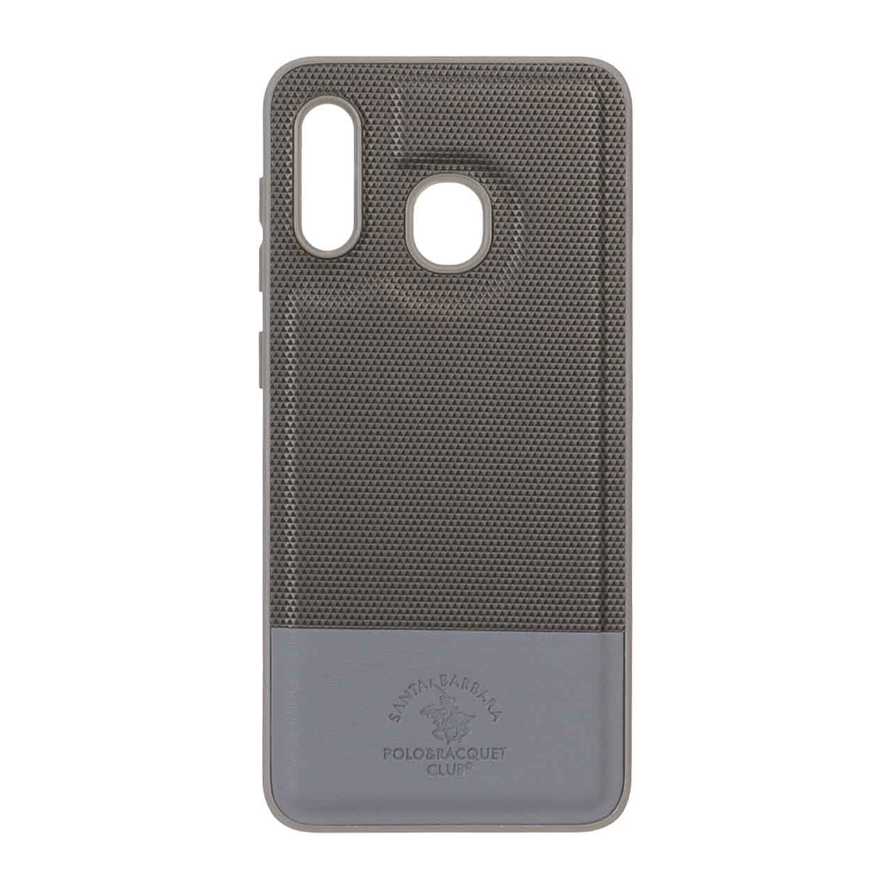 1537166 قاب POLO سوزنی دو تکه Samsung Galaxy A30 / A20 - خاکستری - تصویر 1