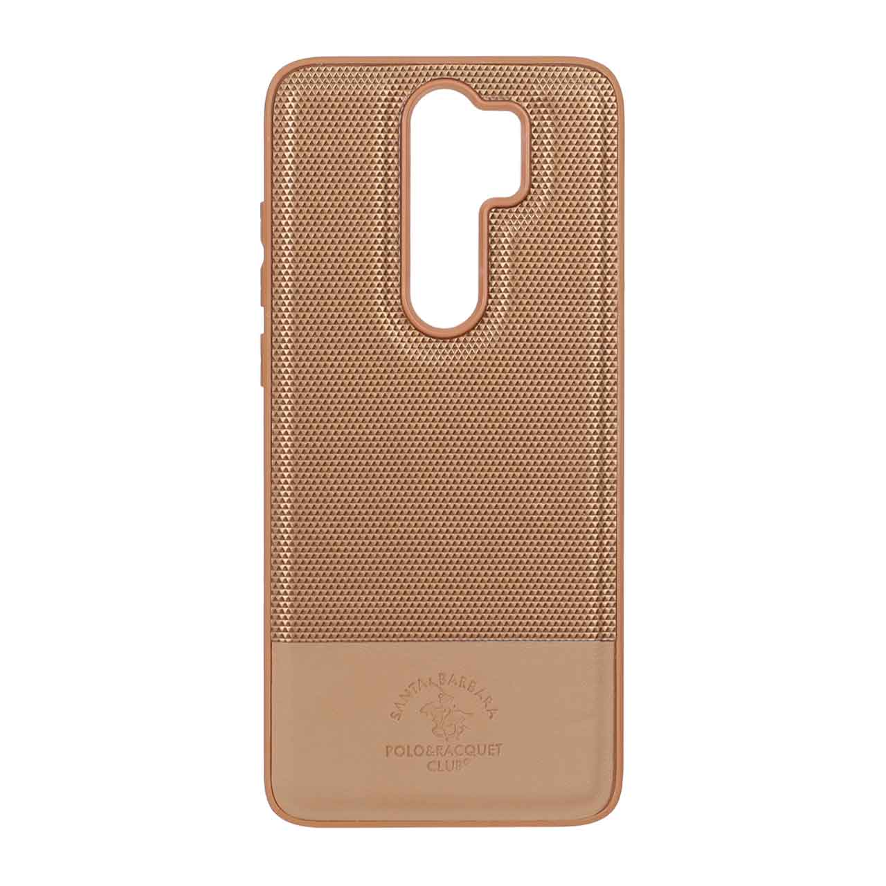 1537352 قاب POLO سوزنی دو تکه Xiaomi Redmi Note 8 Pro - قهوه ای - تصویر 1