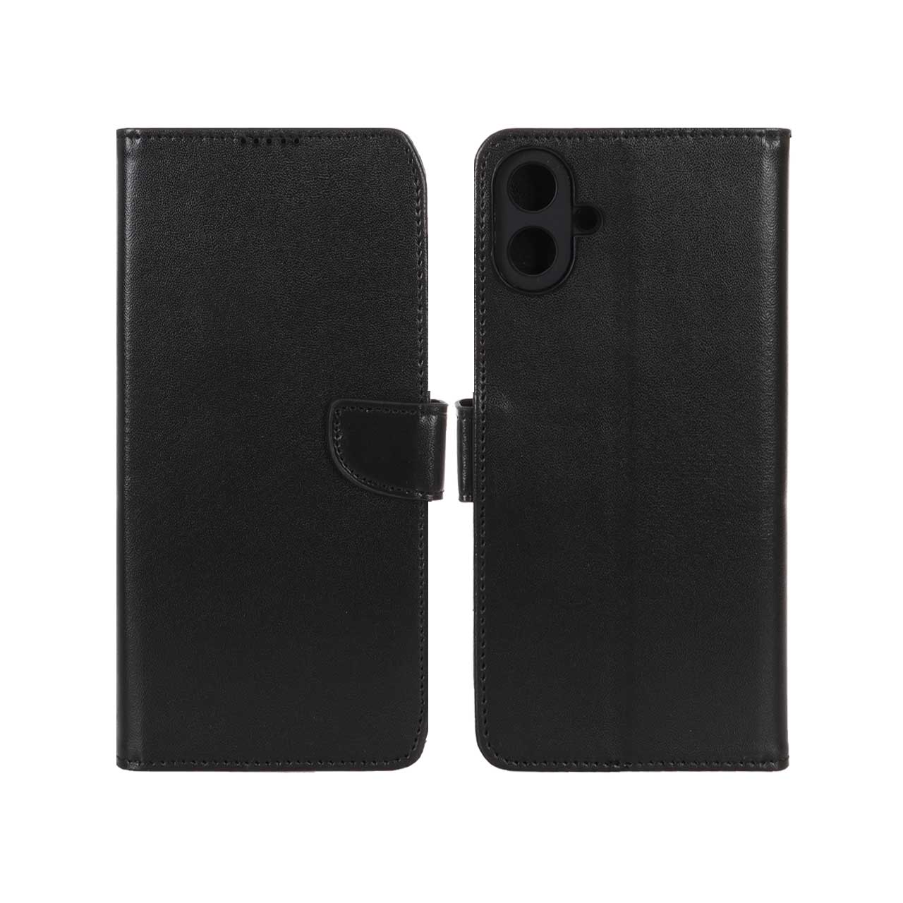 1538794 کیف چرمی موبایل مگنتی محافظ لنزدار Samsung Galaxy A07 - مشکی - تصویر 1