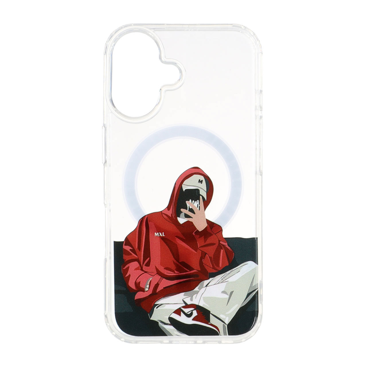 1539146 قاب دور ژله ای MagSafe مینیمال Apple iPhone 16 - طرح 153 - تصویر 1