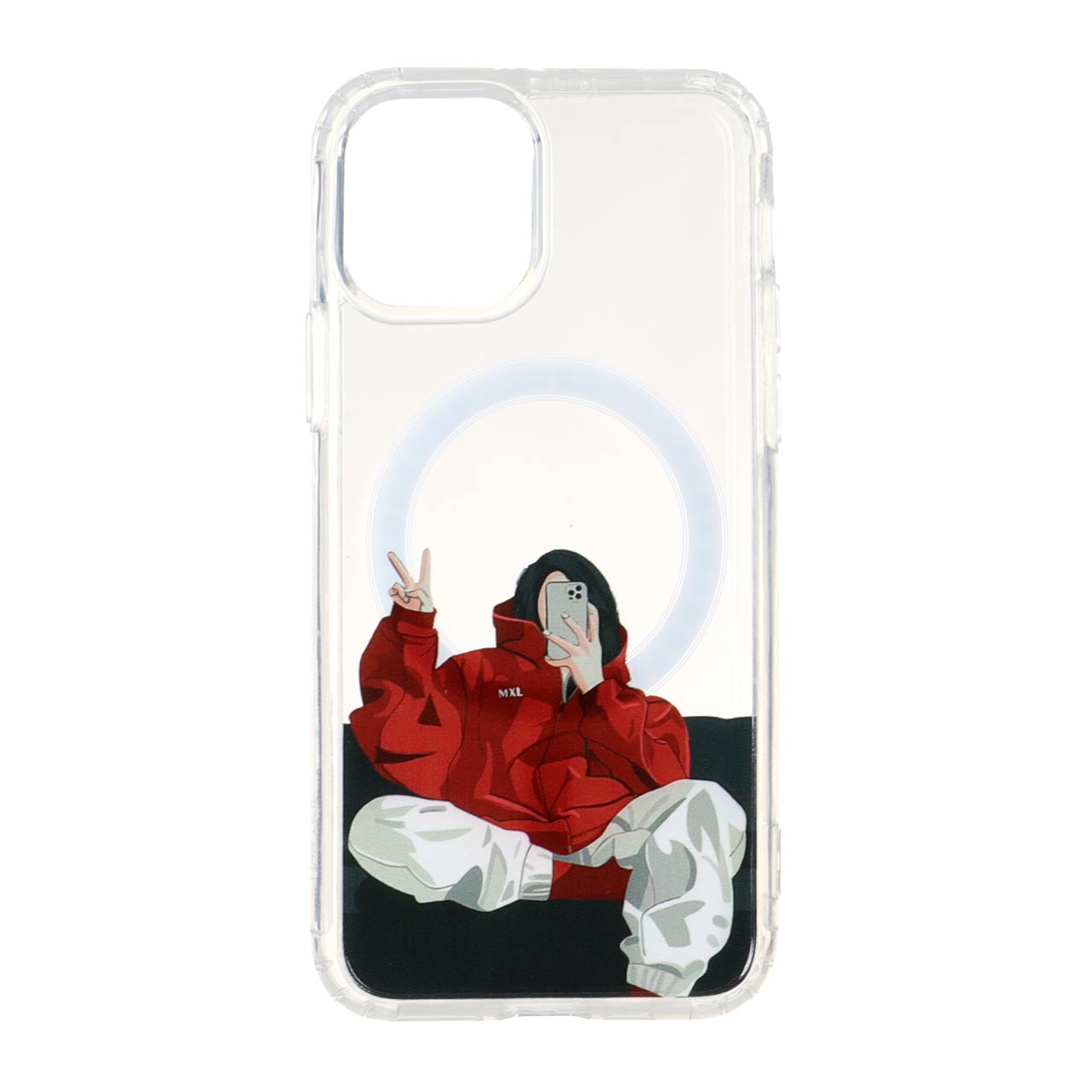 1539222 قاب دور ژله ای MagSafe مینیمال Apple iPhone 11 Pro - طرح 191 - تصویر 1