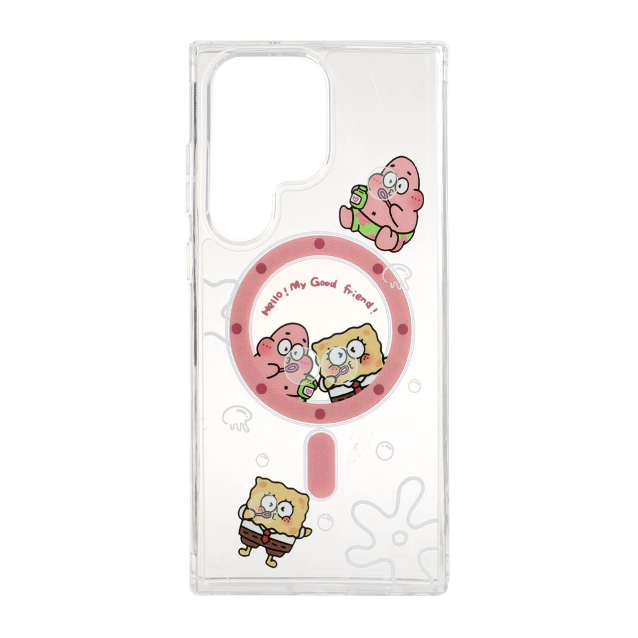 1539434 قاب دور ژله ای MagSafe مینیمال Samsung Galaxy S23 Ultra - طرح 297 - تصویر 1