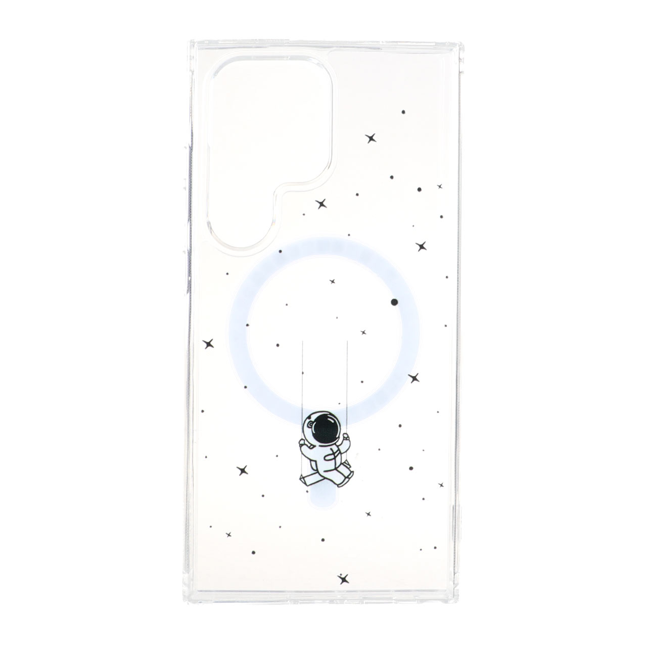 1539594 قاب دور ژله ای MagSafe مینیمال Samsung Galaxy S24 Ultra - طرح 377 - تصویر 1