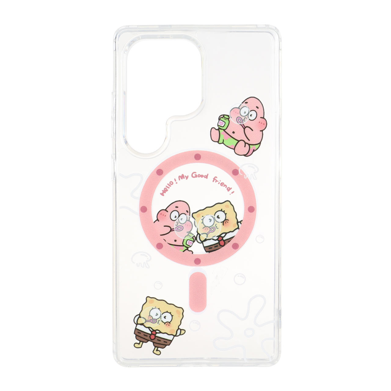 1539732 قاب دور ژله ای MagSafe مینیمال Samsung Galaxy S25 Ultra - طرح 446 - تصویر 1